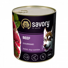 Консервы для собак Savory Dog Gourmand говядина 800 г (4820232630440) (322326)