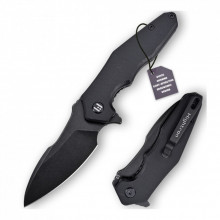 Нож Hightron Mini Ventura, D2, G10, чорний, чорний stonewash клинок (HK05BLKBS) (280426)