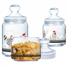 Банка Luminarc Club My Roost My Rule Набір 3 шт (X1075) (293426)