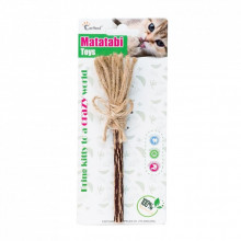 Игрушка для кошек Eastland Метла из мататаби 16 см (6970115703117) (306426)
