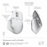 Мышка Logitech MX Master 3S For Mac Performance Wireless Pale Grey (910-006572) (340526)