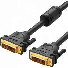 Кабель мультимедийный DVI M to DVI M 2.0m 24+1pin DV101 black Ugreen (11604) (320826)
