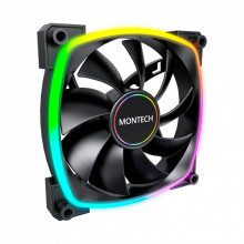 Кулер для корпуса MONTECH AX140 PWM BLACK (321926)
