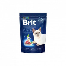 Сухой корм для кошек Brit Premium by Nature Cat Sterilized Lamb 300 г (8595602553006) (323136)
