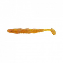 Силикон рыболовный Reins Bubbling Shad 4" 566 Motor Oil Red Flake (8 шт/уп.) (1552.04.04) (283236)