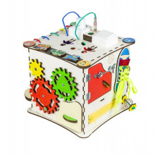 Домик развивающий. Бизиборд  K009 с подсветкой