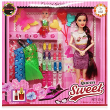 Игровой набор Кукла с дочкой "Quenn Sweet" 313K43(Violet) с аксессуарами