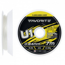 Флюорокарбон Favorite U1 FC 7m 26/0.84mm 95.9lb/43.48kg (1693.11.96) (284736)