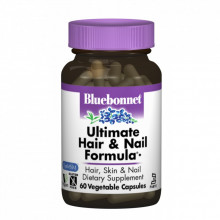 Витаминно-минеральный комплекс Bluebonnet Nutrition Окончательная Формула для Волос и Ногтей, 60 вегетариа (BLB1106) (304736)