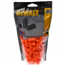 Беруши DeWALT оранжевые, одноразовые, 50 шт (DPG12BG50) (246836)