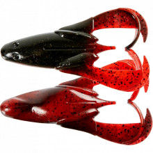 Силикон рыболовный Keitech Noisy Flapper 3.5" (5 шт/уп) к467 black red belly (1551.12.75) (282836)