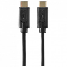Дата кабель USB-C to USB-C 1.5m Black Hama (00086409) (322046)