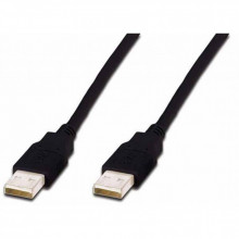 Дата кабель USB 2.0 AM/AM 3.0m Assmann (AK-300100-030-S/AK-310100-030) (255246)