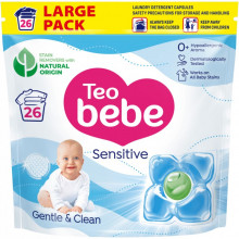 Капсулы для стирки Teo bebe Cotton Soft Сaps Sensitive 26 шт. (3800024048333) (239346) Капсулы для стирки Teo bebe Cotton Soft Сaps Sensitive 26 шт. (3800024048333) (239346)