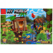 Детский Конструктор "MINECRAFT" 98338, 458 деталей