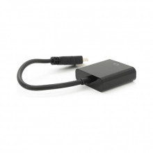 Переходник HDMI M to VGA F 0.1m 4K/2K black Voltronic (YT-C-HDMI(M)/VGA(F)-B) (340746)