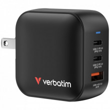 Зарядное устройство Verbatim MiniGaN 70 W 3 ports (2xUSB-C/1xUSB-A) (32229) (321946)