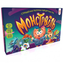 Настольная игра Монстрвиль. Очень умная маршрутная игра 124036 на укр. языке Настольная игра Монстрвиль. Очень умная маршрутная игра 124036 на укр. языке