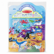 Набор для творчества Melissa&Doug объемные многоразовые наклейки Океан (MD30520) (270456)