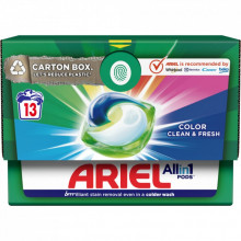 Капсулы для стирки Ariel Pods Все-в-1 Color 13 шт. (8001090726377) (197756) Капсулы для стирки Ariel Pods Все-в-1 Color 13 шт. (8001090726377) (197756)