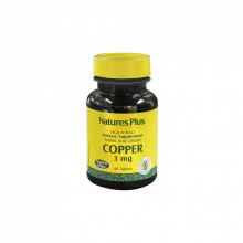 Минералы Natures Plus Медь 3мг, 90 таблеток (NAP-03430) (303076)