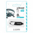USB флеш накопитель Wibrand 8GB Aligator Black USB 2.0 (WI2.0/AL8U7B) (202176)