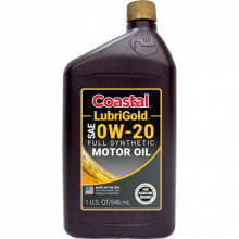 Моторное масло Coastal LubriGold Full Synthetic 0W20, 0,946л (298176)