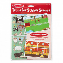 Набор для творчества Melissa&Doug Переводные наклейки Ферма (MD9531) (270276)