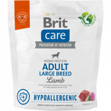 Сухой корм для собак Brit Care Dog Hypoallergenic Adult Large Breed с ягненком 1 кг (8595602559091) (323276)