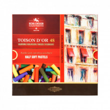 Пастель Koh-i-Noor Toison D'or сухая мягкая 1/2 (половинки) 48 цветов (8546) (205376)