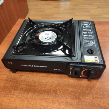 Туристическая портативная газовая плита горелка Portable Gas Stove BDZ-155-A с переходником (251476)
