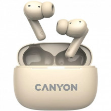 Наушники Canyon TWS-10 OnGo ANC ENC Beige (CNS-TWS10BG) (186576)