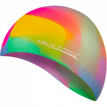 Шапка для плавания Aqua Speed Bunt 4048 113-54 мультиколор Уні OSFM (5908217640482) (285576)