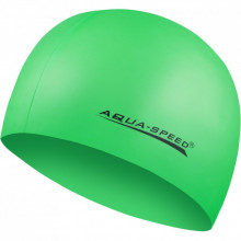 Шапка для плавания Aqua Speed Mega 100-11 світло-зелений Уні OSFM (5908217635471) (285876)