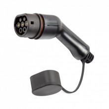 Коннектор для зарядки электромобиля HiSmart Коннектор HiSmart для зарядки электромобиля Type 2 (Female), 32A (EV200078) (293876)