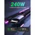 Дата кабель USB-C to USB-C 1.0m 240W US535 space gray Ugreen (15311) (324876)
