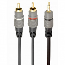 Кабель мультимедийный 3.5mm M to 2xRCA M 1.5m Cablexpert (CCA-352-1.5M) (193976)