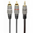 Кабель мультимедийный 3.5mm M to 2xRCA M 1.5m Cablexpert (CCA-352-1.5M) (193976)