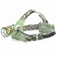 Фонарь налобный аккумуляторный CH-002M-T6 signal light Камуфляж zoom, ЗУ Type-C (205976)