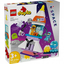 Конструктор LEGO DUPLO Town Приключения на космическом шаттле 3-в-1 58 деталей (10422) (318976)
