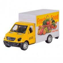 Детская машинка "Delivery" АВТОПРОМ AP7425 масштаб 1:64 (Yellow)