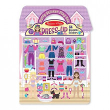 Набор для творчества Melissa&Doug Объемные многоразовые наклейки "Мода" (MD2195) (269386)