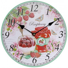 Годинник настінний "Raspberry" Ø29см (184486)