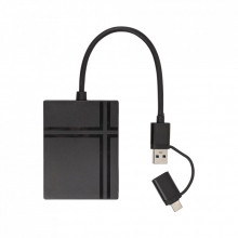 Считыватель флеш-карт HiSmart CF + SD + TF + MS + XD (CA913824) (321786)