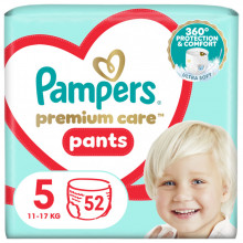 Подгузники Pampers Premium Care Pants Junior Размер 5 (12-17 кг), 52 шт (8001090760036) (180986)