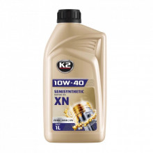 Моторное масло K2 Semisynthetic OIL XN 10W-40 1 л (O2071E) (298096)
