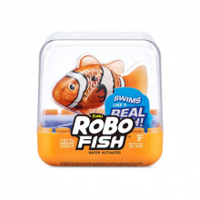 Интерактивная игрушка Pets & Robo Alive S3 - Роборыбка (оранжевая) (7191-5) (265396)