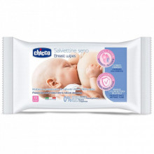 Детские влажные салфетки Chicco 72 шт для груди очищающие (09166.00) (201596)