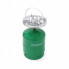Бытовой газовый баллон Voltronic GL-7.2 3кг (7,2л) + пальник 20354 Green (GB/GL-7.2G) (281596)