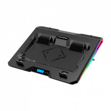 Подставка для ноутбука IceCoorel 10-15.6", 2*60mm 2800 RPM, USB2.0+LCD+speed control., 400x350x45mm (A3) (315596)